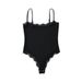 Aria Basics Aria Basics Lace Sexy Alluring European And American Style Adjustable Strap One-piece Tank For Women, Slim-fit, Waist-cinching, Base_ecoleips.com