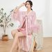 New Chinese-style Ostrich Bridal Robe, Luxurious Autumn Winter Feather Bathrobe, High-end Sleepwear And Home Wear_ecoleips.com