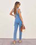Women's Clothing Spring And Summer Casual Hipster Washed Denim Overalls _ecoleips.com
