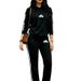 Women's Printed Hooded Jacket And Pants Two-Piece Set Casual Fashion Vacation Wear Autumn Winter Long-Sleeved_ecoleips.com