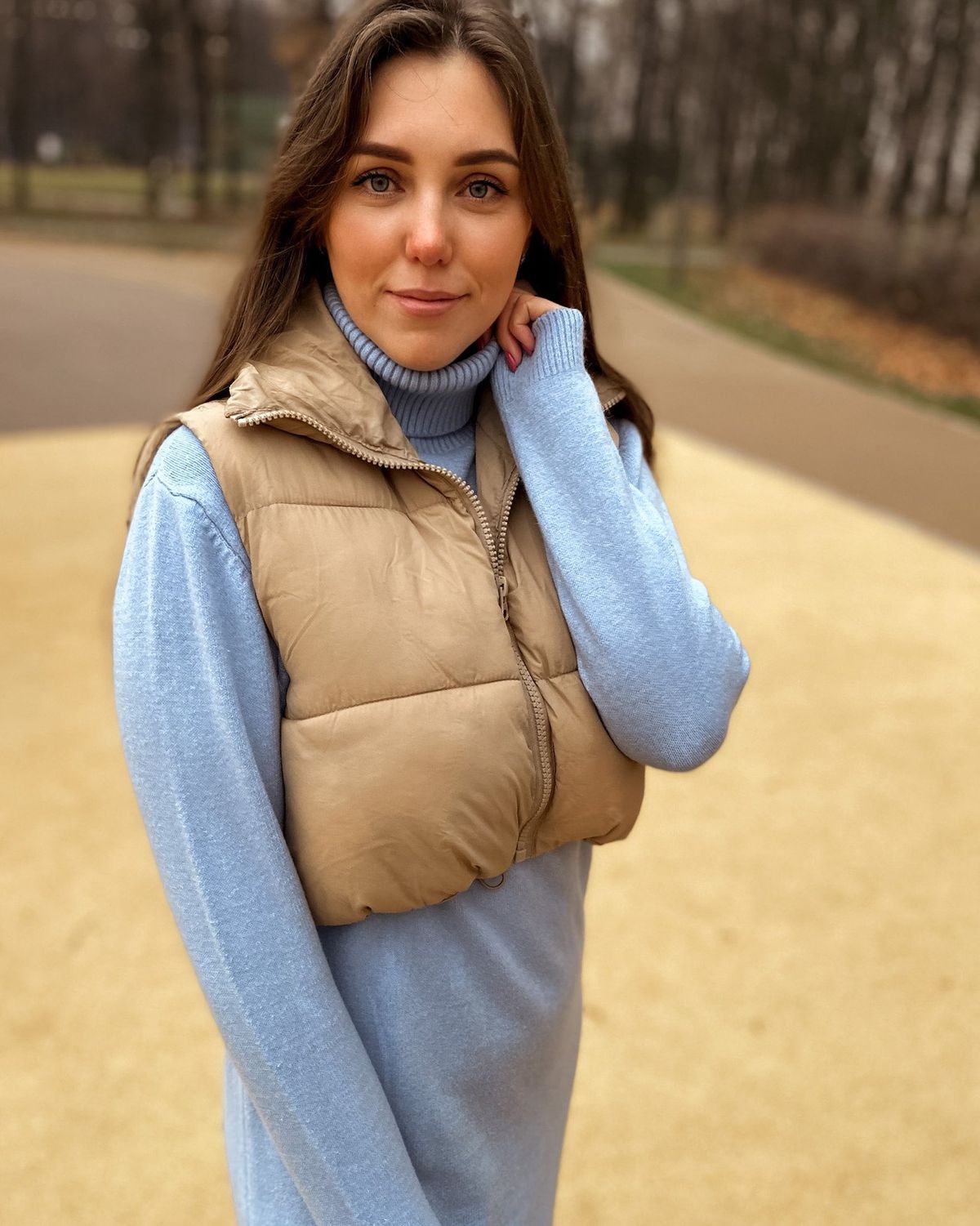 Unisex Zip-Up Fleece Vest With Stand Collar - Lightweight Spring Layering Essential For Streetwear Fashion (11 Colors, XS-XL)_ecoleips.com
