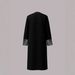 Women's Long Sleeve Longline Cardigan Jacket - Retro Print Casual Loose Fit Open Front Coat For Autumn Winter_ecoleips.com