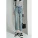 Women's Jeans 2025 Spring-summer New Popular High-waisted Loose Slimming Straight-leg Cropped Narrow-fit Cigarette Pants_ecoleips.com