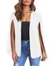 2025 Women's Shawl Jacket, Cloak Vest, Mini Suit, Multi Colored_ecoleips.com