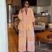plus Size Women's Ethnic Style Loose Wide Leg Pants Set Casual Everyday Spring New Arrival European American Design_ecoleips.com