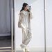 plus Size Women's Fashion Sportswear Set Korean Style Loose Fit Casual Two Piece Set for Students Spring Autumn New Style_ecoleips.com