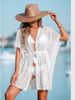 Women's Clothing Lace Ball Cardigan Bikini Cover Up Beach Dress_ecoleips.com