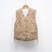 New Autumn And Winter Down Vest Stacked Inside V-neck Light Down Liner Vest Slim Liner Women's Clothing_ecoleips.com
