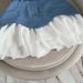 K New Women's Dress With Lace Frills On The Hem Of The Cake Skirt; Short Skirt With High Waist And Half-body Skirt. Without Belt_ecoleips.com