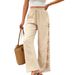 2026 European And American Bohemian Style Side Hollow Embroidered Elastic Waist Loose Draped_ecoleips.com