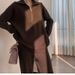 Effortless Office Chic – High Neck Zip Knit Set With Wide-Leg Pants (Fall Collection)_ecoleips.com