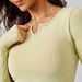 Women's Clothing Seamless Quick Drying Sports Long Sleeved Slim Running T Shirt Fitness Running Sportswear_ecoleips.com