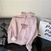 Korean Style Women's Embroidery Pullover Sweatshirt Stand Up Collar Half Zipper Spring Autumn Simple Temperament Fashion_ecoleips.com