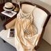 Bohemian Ethnic Style Mid-length Dress, New Fairy-style Round-neck Hollow Embroidered Camisole Dress_ecoleips.com