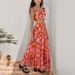 Women's Sexy Solid Color Suit Dress Suspender Long Skirt Clothing Set_ecoleips.com