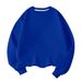 European And American 2025 Autumn/Winter Multi-color Long-sleeve Casual Versatile Loose Plus-size_ecoleips.com