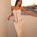 2026 Summer New Sexy Patchwork Tube Crop Top Slim Fit Elegant Bodycon Long Skirt Set For Women_ecoleips.com