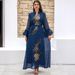 Muslim Women's Clothing New Style Elegant Dress Robe_ecoleips.com