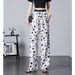 Summer New Women's Straight Leg Pants Digital Print Chinese Style National Trend Versatile Clothing for Men_ecoleips.com