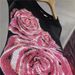 Women's Clothing Extra Large Size Hot Diamond Sweater Light Luxury Rose Flower Round Neck Slim Long Sleeve Pullover Top_ecoleips.com