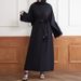 Verve New 2025 Spring Muslim Women's Embroidered Sequin Cuff Robe_ecoleips.com