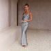 Foreign Trade Women's European And American 2026 Spring Summer New Strap Deep V-Neck Slim Urban Fashion_ecoleips.com