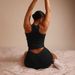 Sweet Women's Sleeveless Vest And Shorts Set Korean Style Slimming Two Piece Heart Shape Round Neck Home Pajama Summer_ecoleips.com