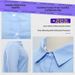Women’S Oversized Cotton-Linen Button-Down Shirt – Autumn Essential In Sky Blue (Breathable & Wrinkle-Resistant For Work & Casual Wear)_ecoleips.com