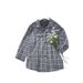 Large Size Women's Spring Collar-Up Casual Single-Button Long-Sleeve Shirt_ecoleips.com
