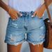 Women's Clothing Ripped Straight Pants Women's Denim Shorts Women Spot_ecoleips.com