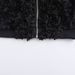 Women's Clothing Autumn Flower Decoration Loose Casual Jacket_ecoleips.com