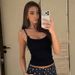 Women's European American Style Solid Color U Neck Slim Fit Camisole Top New 2026_ecoleips.com