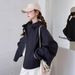 Casual Jacket For Petite Women, 2026 Spring New Style, High-end Workwear Top, Fashionable Short Coat_ecoleips.com