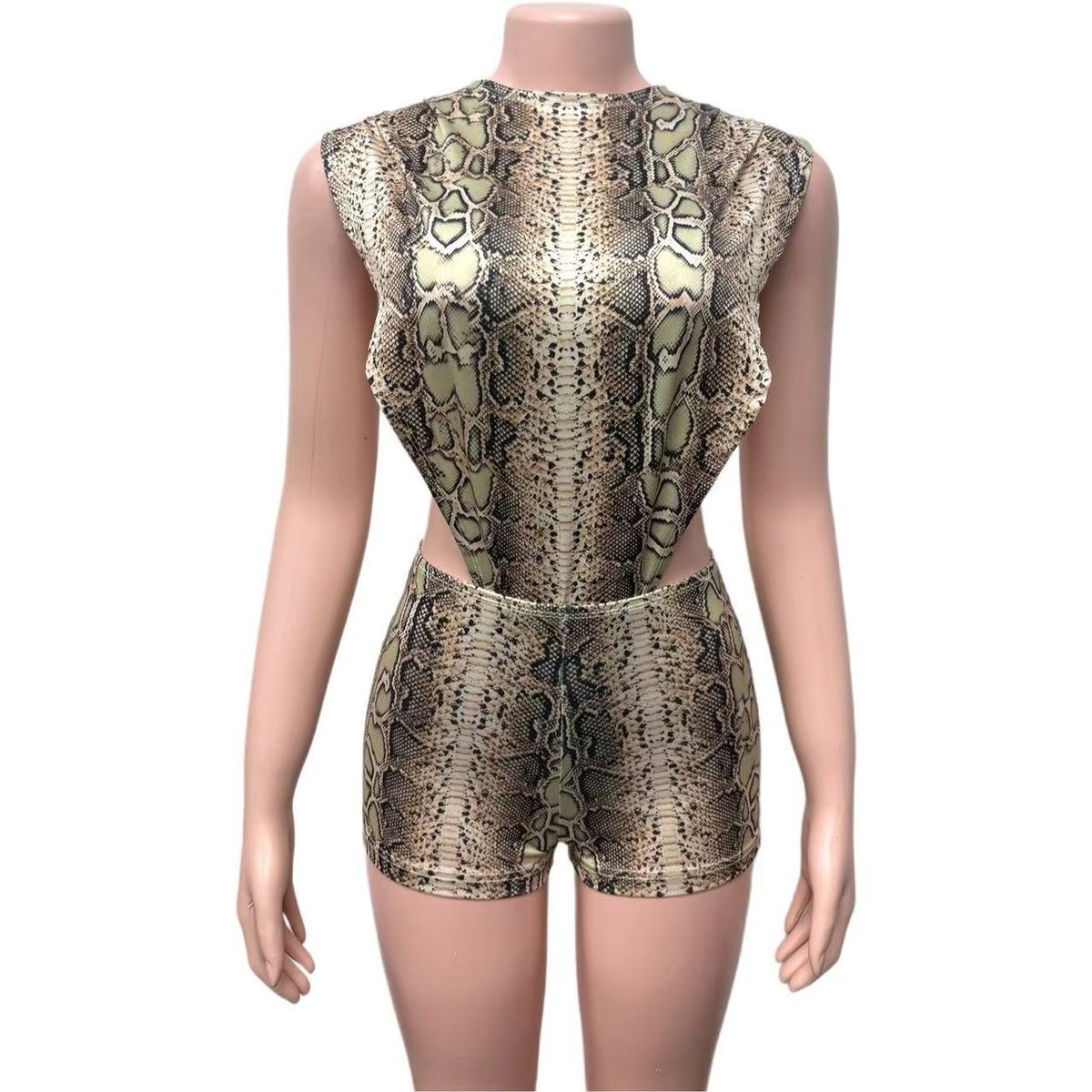 Women's Sexy Two Piece Set European American Style Autumn New Hollowed Out Sides Exposed Waist Hot Girl Clothing_ecoleips.com