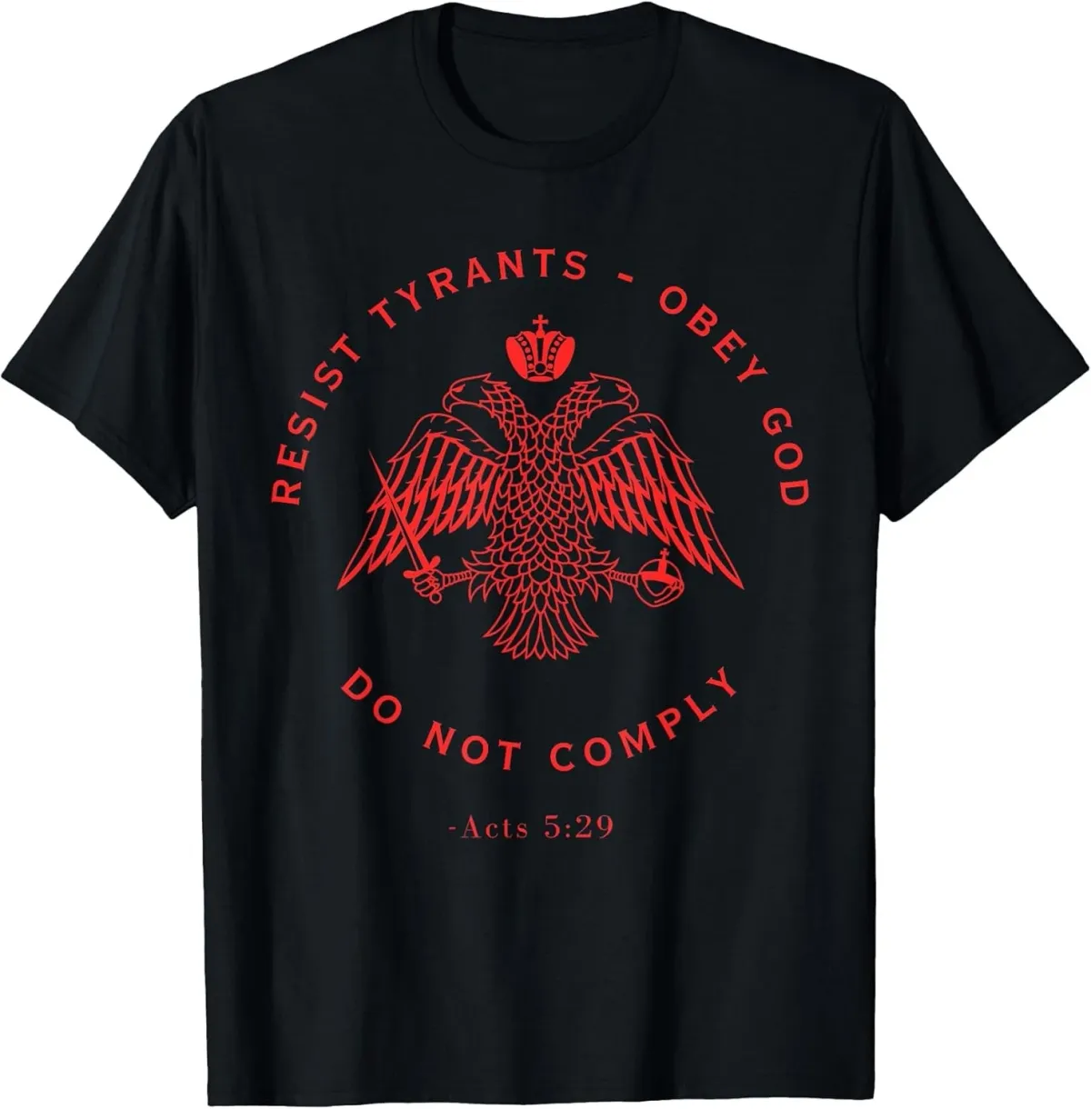 Women's T-Shirts NEW Eastern Orthodox Christian Gift T-Shirt - MADE IN USA_ecoleips.com