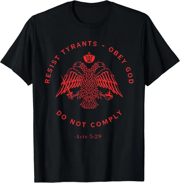 Women's T-Shirts NEW Eastern Orthodox Christian Gift T-Shirt - MADE IN USA_ecoleips.com