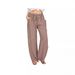 Aria Basics Cross-border Women's Clothing 2024 New Style European And American Plus-size Loose Striped Cotton-linen Casual_ecoleips.com