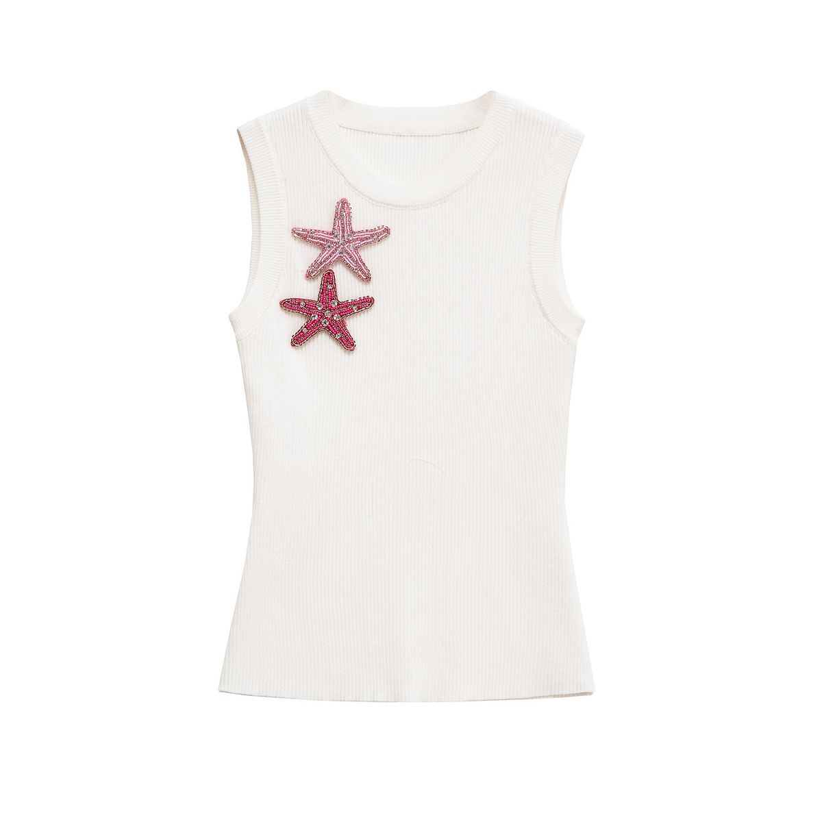 Aria Basics Aria Basics ZARZ Self-designed Style New Women's Clothing, Trendy Fashionable European And American Hot Girl Sleeveless Tank Top_ecoleips.com