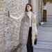 Women's Clothing autumn and winter mid length knee length cotton vest with hood for women fashion zipper single breasted cotton jacket_ecoleips.com
