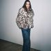 Luxury Faux Fur Coat With Fox Fur Collar - Winter Leopard Print Jacket For Women, Elegant Stand Collar Outerwear, Street Style Fashion Coat_ecoleips.com