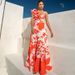 Women's Clothing One Shoulder Ruffled Hollow Print One Piece Swimsuit_ecoleips.com