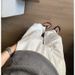 Suitable For All Seasons White Linen Wide-Leg For Women, Summer Thin Loose Fit, Sun-Protective Cotton-Linen P, Casual Straight-Leg Yamamoto_ecoleips.com