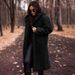 Women's Long Wool Coat With Hood - Oversized Street Style Casual Trench Coat (12 Colors) - Cross-Border Ready_ecoleips.com