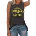 2021 New Cross-Border European And American Women's Tank Top SUNSHINE Printed Round Neck Sleeveless T-Shirt_ecoleips.com