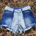 Aria Basics Aria Basics Cross-border European And American Tight-fitting Sexy Spliced Tassel Mid-waist Women's Denim Shorts_ecoleips.com