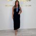 Women's Clothing Summer Ribbed Denim Trim Sleeveless Gold Button Dress_ecoleips.com