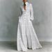 2026 Dress With Floral Pattern Digital Printed Long Dress_ecoleips.com
