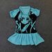 Anime Pixel Style Printed Dress for Women with Collar Short Sleeves Pleated Skirt Sweet Cool Girl Style Spring Summer Hot Dress_ecoleips.com