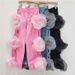 Floral Cutout High-Waisted Wide-Leg Pants - Trendy Pink Distressed Denim Palazzo Pants_ecoleips.com