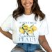 European And American Cross-border Foreign Trade Wholesale Clothing Lemon Fruit Round Neck Plus Size Short Sleeve_ecoleips.com